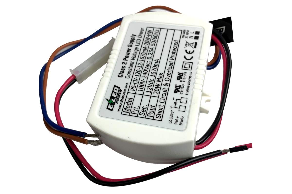 Driver LED 24V Transformateur LED 30W, Alimentation LED AC-DC
